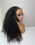 RAW LAO KINKY COILY HALF WIG/ HEAD BAND WIG