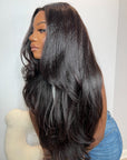 TEXTURED STRAIGHT 6*6 HD Wig