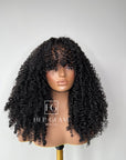 KELSY SOFT KINKY CURLY CUSTOM MADE 5*5 CLOSURE WIG