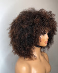 READY TO SHIP 5*5 Lace Mushroom Cut Honey Brown