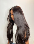TEXTURED STRAIGHT 6*6 HD Wig