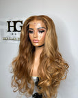 READY TO SHIP 5*5 HD  CUSTOM COLORED BLONDE 24”