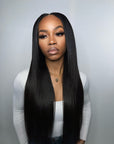 KINKY STRAIGHT U-PART WIG READY TO SHIP (pre order)
