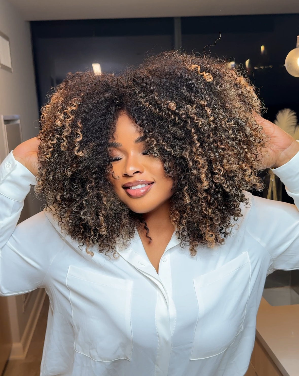 Burma Coily 5*5 CLOSURE WIG 20”