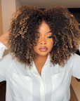 Burma Coily 5*5 CLOSURE WIG 20”