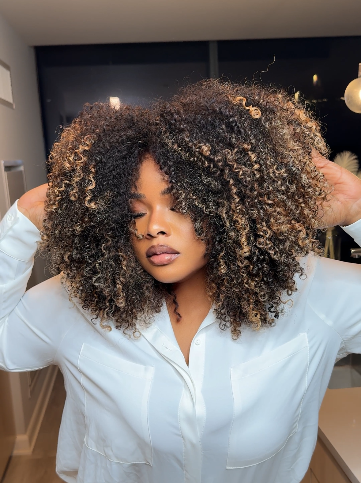 Burma Coily 5*5 CLOSURE WIG 20”