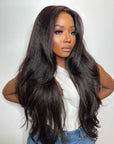TEXTURED STRAIGHT 6*6 HD Wig