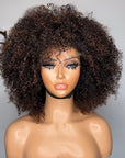 READY TO SHIP 5*5 Lace Mushroom Cut Honey Brown