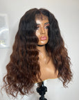 READY TO SHIP KINKY STRAIGHT 6x6 CLOSURE KINKY EDGES 4c 20”