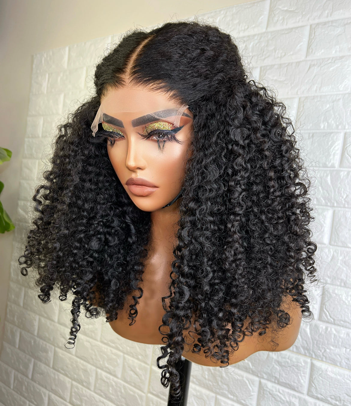 SOPHIE RAW ELITE  CUSTOM UNIT KINKY CURLY 5x5 CLOSURE WIG