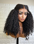 SOPHIE RAW ELITE  CUSTOM UNIT KINKY CURLY 5x5 CLOSURE WIG