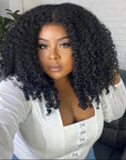SOPHIE RAW ELITE  CUSTOM UNIT KINKY CURLY 5x5 CLOSURE WIG