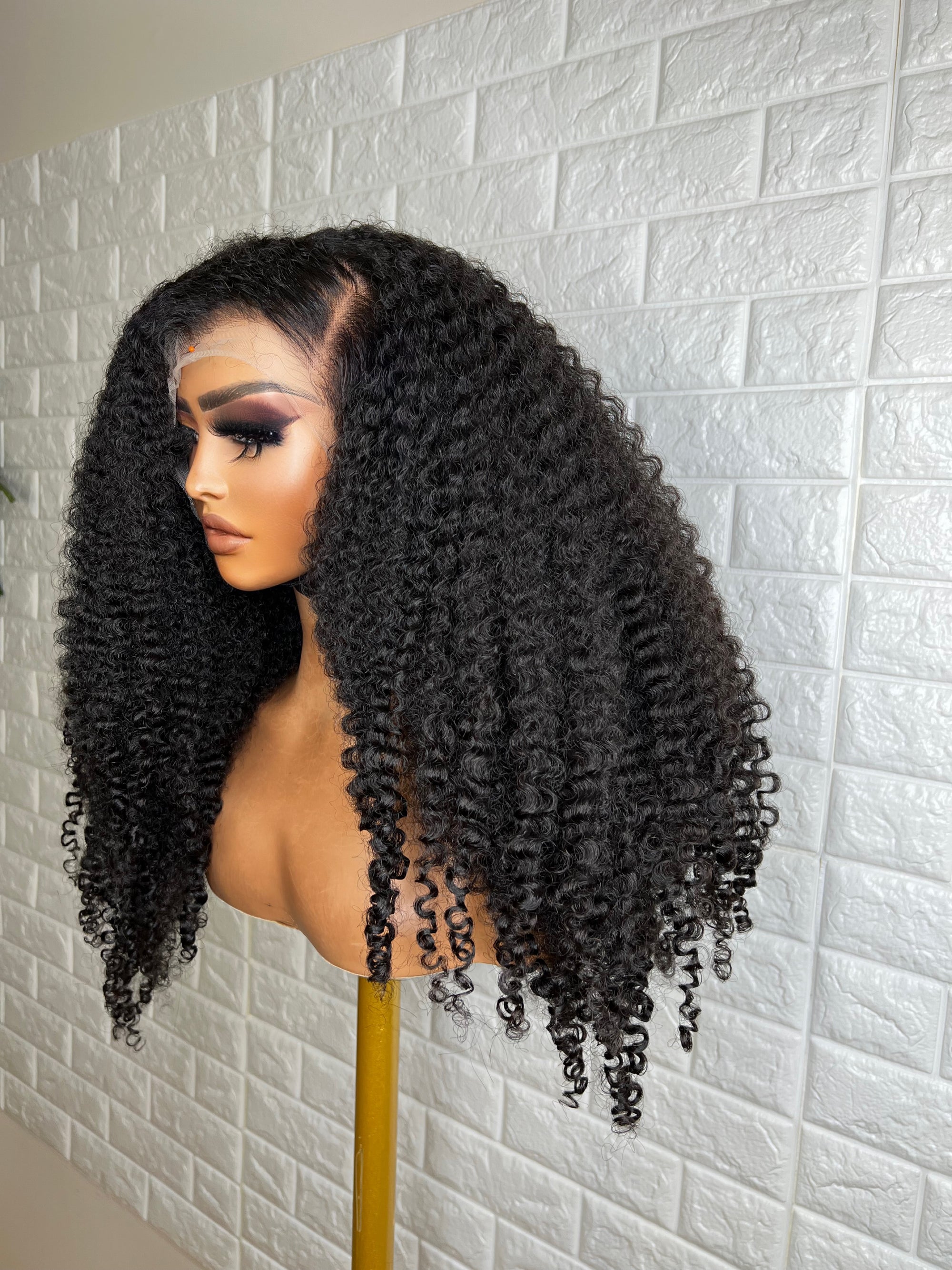 NAEMAH RAW CUSTOM MADE KINKY CURLY 6*6 CLOSURE