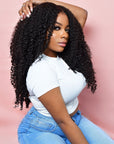 SOPHIE RAW ELITE  CUSTOM UNIT KINKY CURLY 5x5 CLOSURE WIG