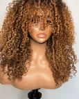 5*5 HD RAW KINKY CURLY 18” WIG FINAL SALE CUSTOM COLOR