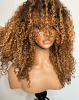 5*5 HD RAW KINKY CURLY 18” WIG FINAL SALE CUSTOM COLOR