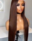 DEEP BROWN 6*6 CAMBODIAN TEXTURED STRAIGHT
