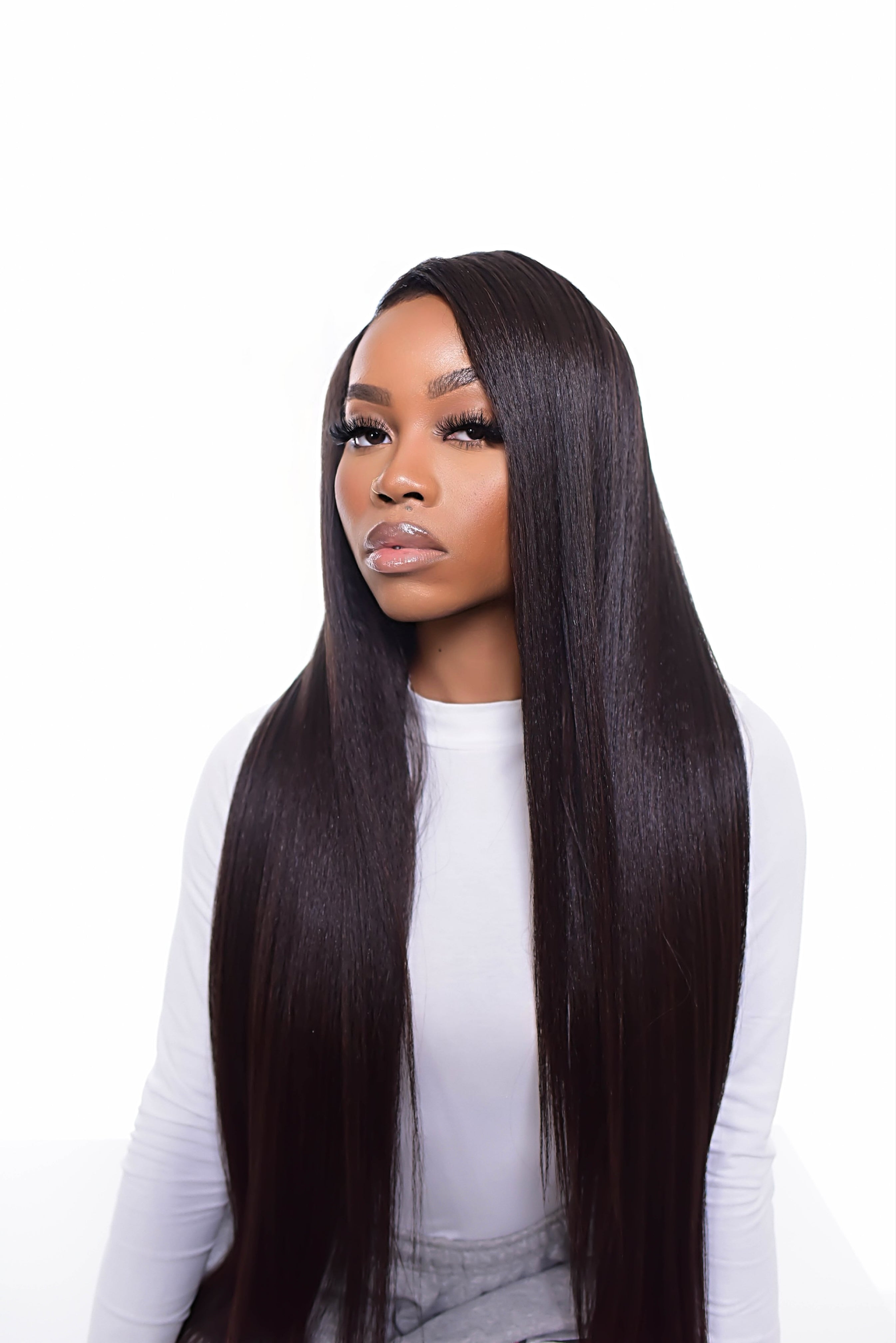 CUSTOM UNIT KINKY STRAIGHT 6x6 CLOSURE HERGLAMWIGCO