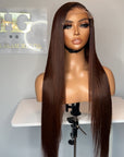 DEEP BROWN 6*6 CAMBODIAN TEXTURED STRAIGHT