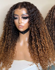 5*5 KINKY CURLY OMBRÉ HONEY BLONDE