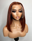 (Copy) 13*4 HD STRAIGHT 12” WIG FINAL SALE CUSTOM COLOR